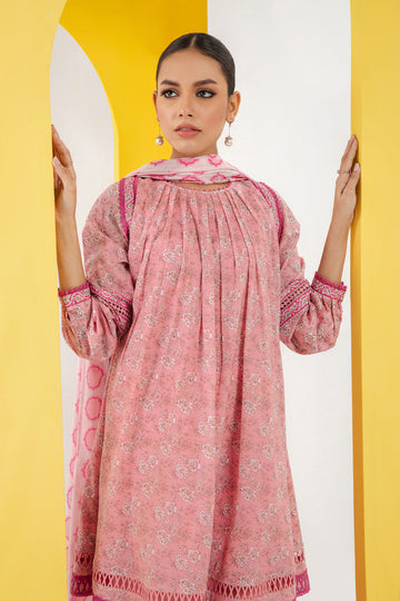 Alkaram MS-14.1-23-Pink Mid Summer Collection Online Shopping